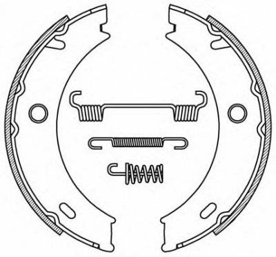 OPEN PARTS bsa219600 -  Комплект тормозных колодок